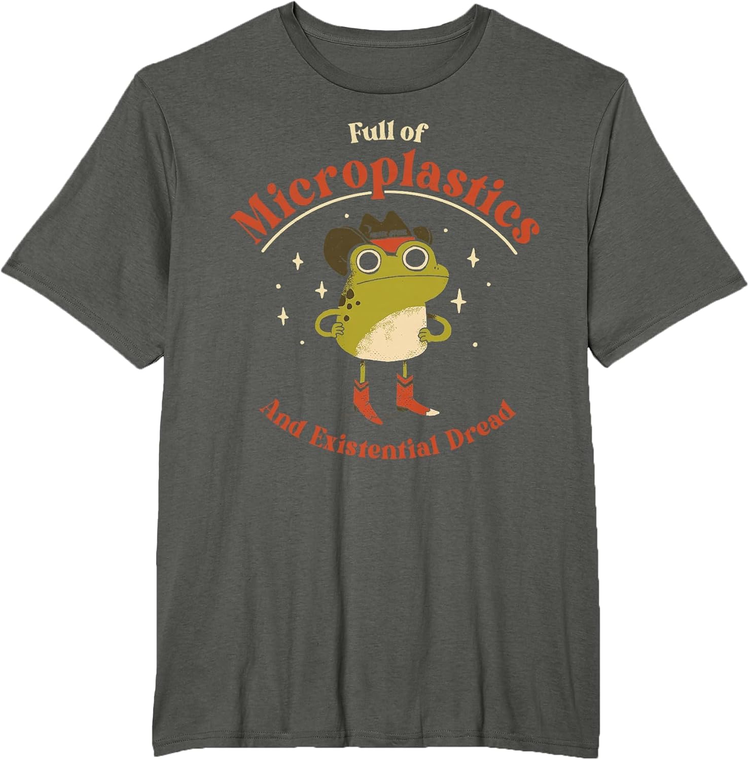 Frog Full of Microplastics and Existential Dread