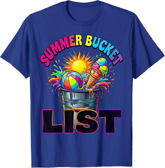 Last Day of School Summer Bucket List Design