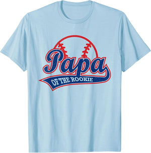 Funny Retro Baseball Papa of The Rookie
