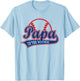 Funny Retro Baseball Papa of The Rookie