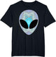 Alien Head Design Colorful Alien Rave Believe UFO