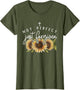 Not Perfect Just Forgiven Sunflower