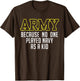 Army Because No One Played Navy As A Kid Funny Army Says