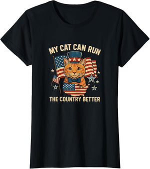 Anti Trump Cat Lover My Cat Can Run The Country Better