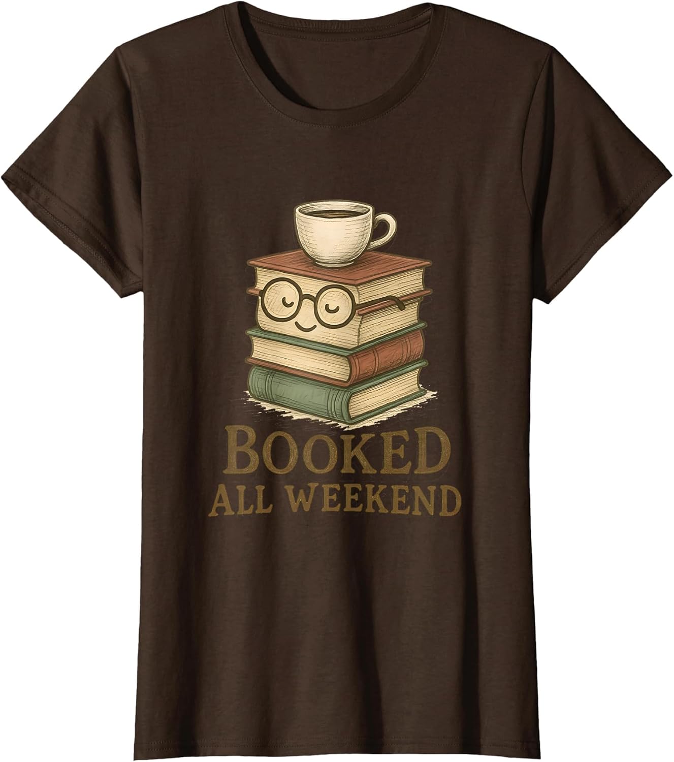 Booked All Weekend Funny Reading Coffee Lover Bookworm