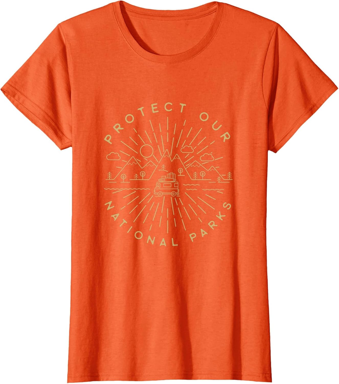Protect Our National Parks Hiking Camping Outdoors Shirt
