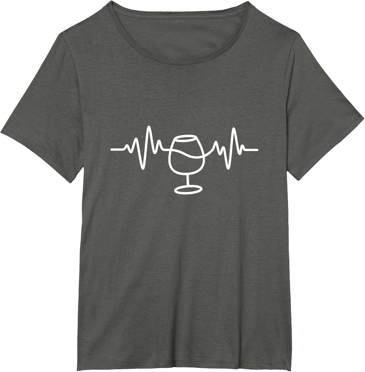 Wine Heartbeat Wine Glass