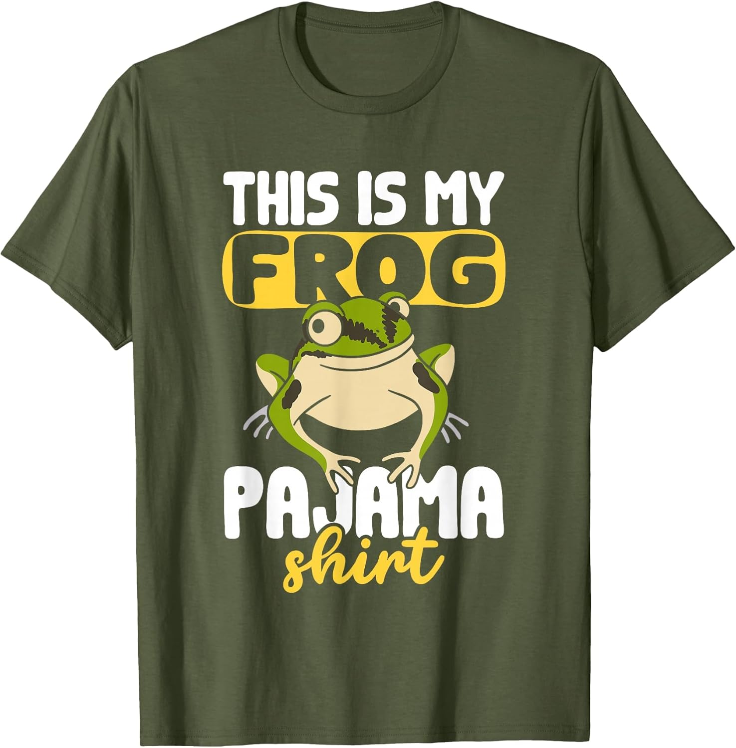 This is My Frog Pajama Shirt Frog Pajamas