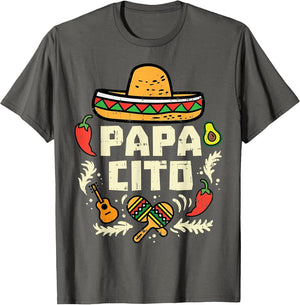 Papacito Family Cinco De Mayo Matchin Couple Mexican Dad Men