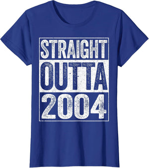 Straight Outta 2004 20th Birthday Shirt