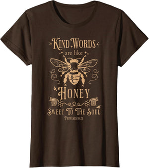 Kind Words are Like Honey Bible Verse Christian Prayer