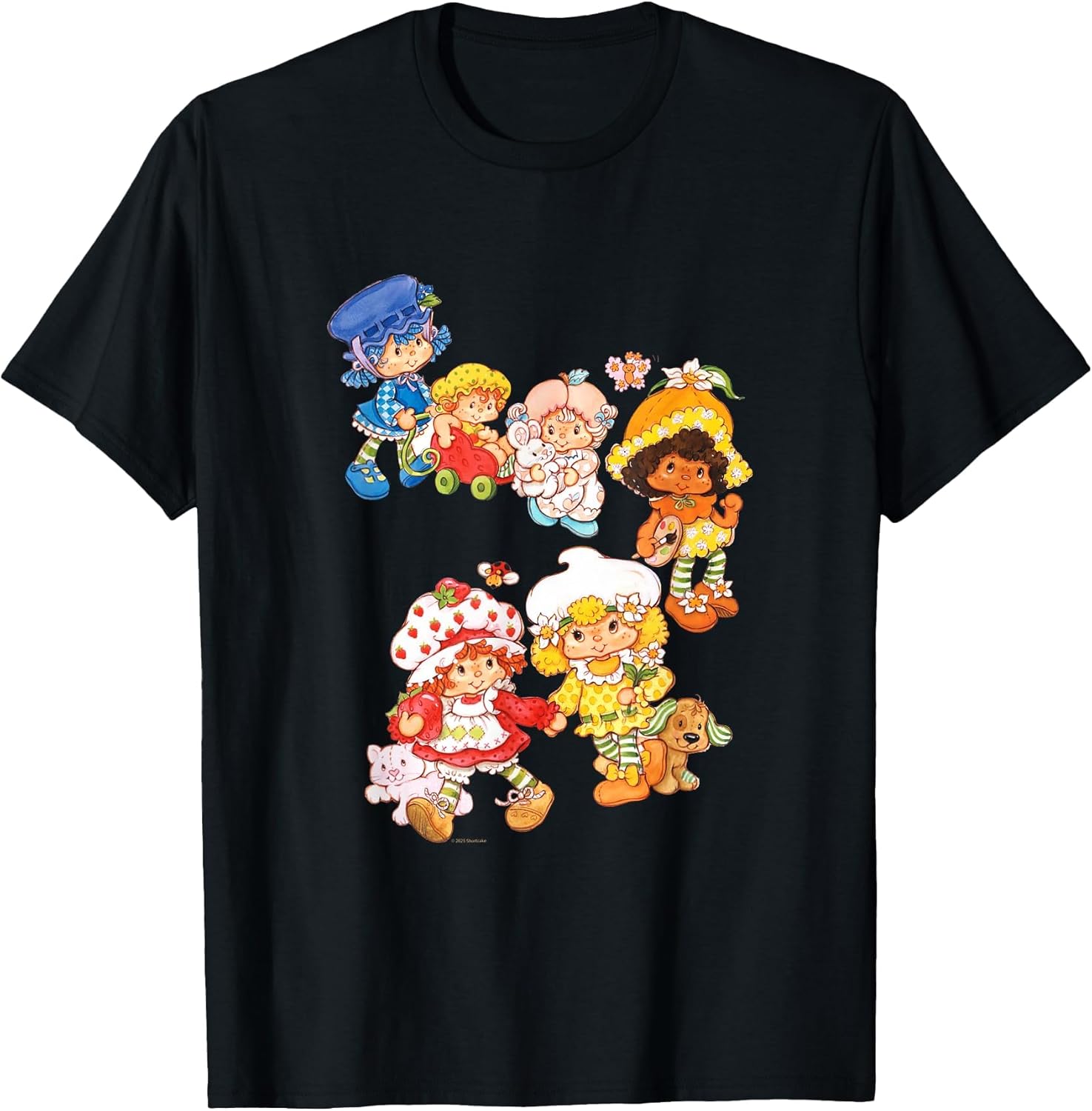 Strawberry Shortcake Vintage Friends Group Front