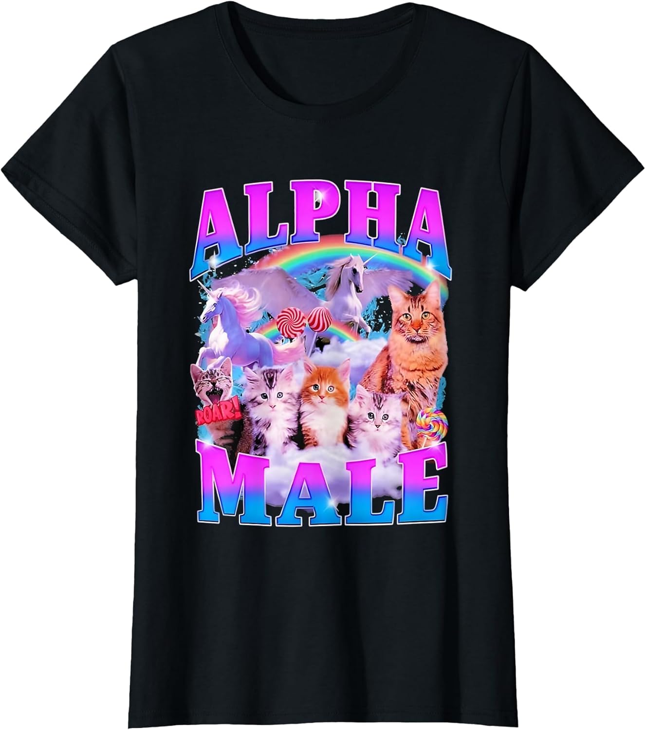 Cat and Unicorn Alpha Male