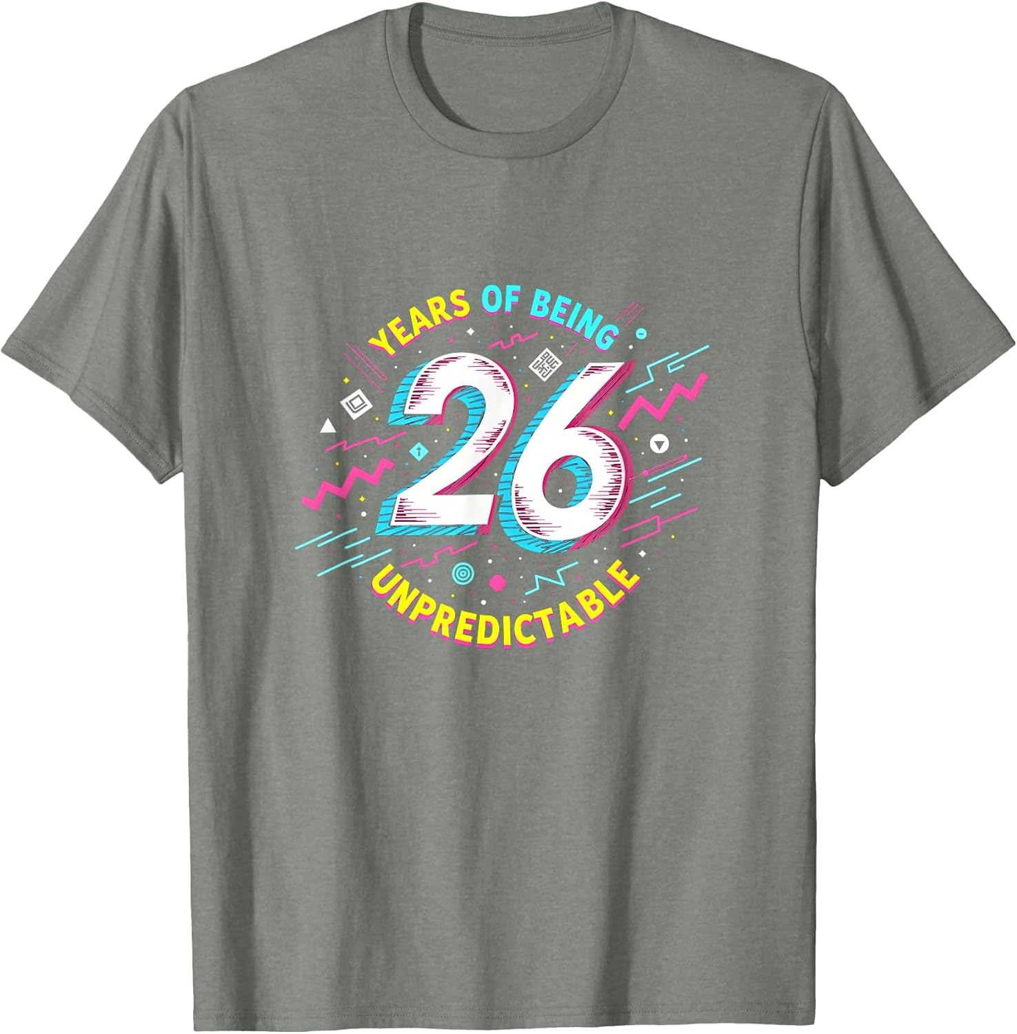 26th Birthday Gift: Unpredictable for 26 Years