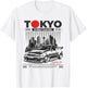 JDM Tokyo Japan Drift Race Car Tuning Retro Vintage Graphic
