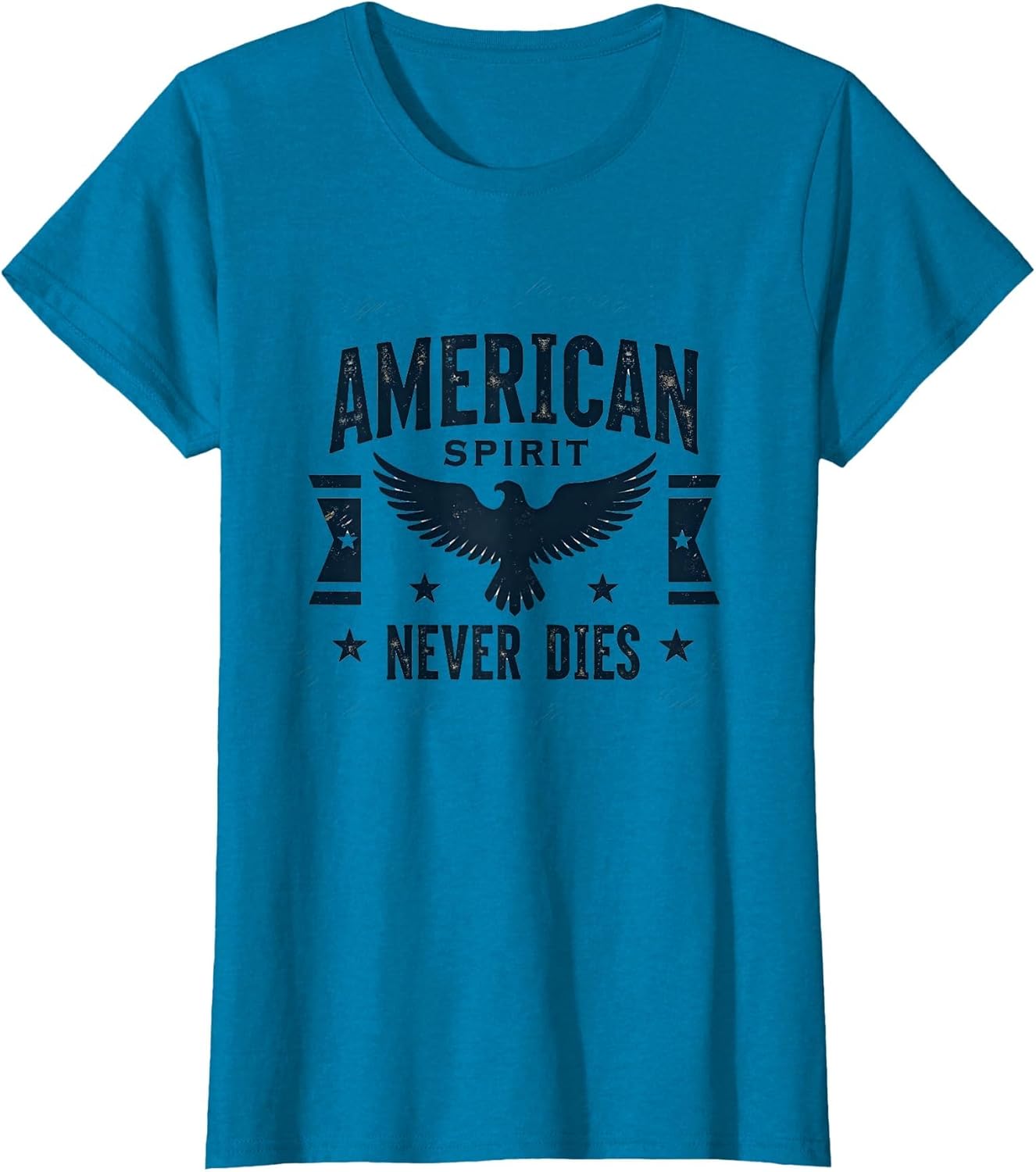 American Spirit Never Dies Patriotic Design