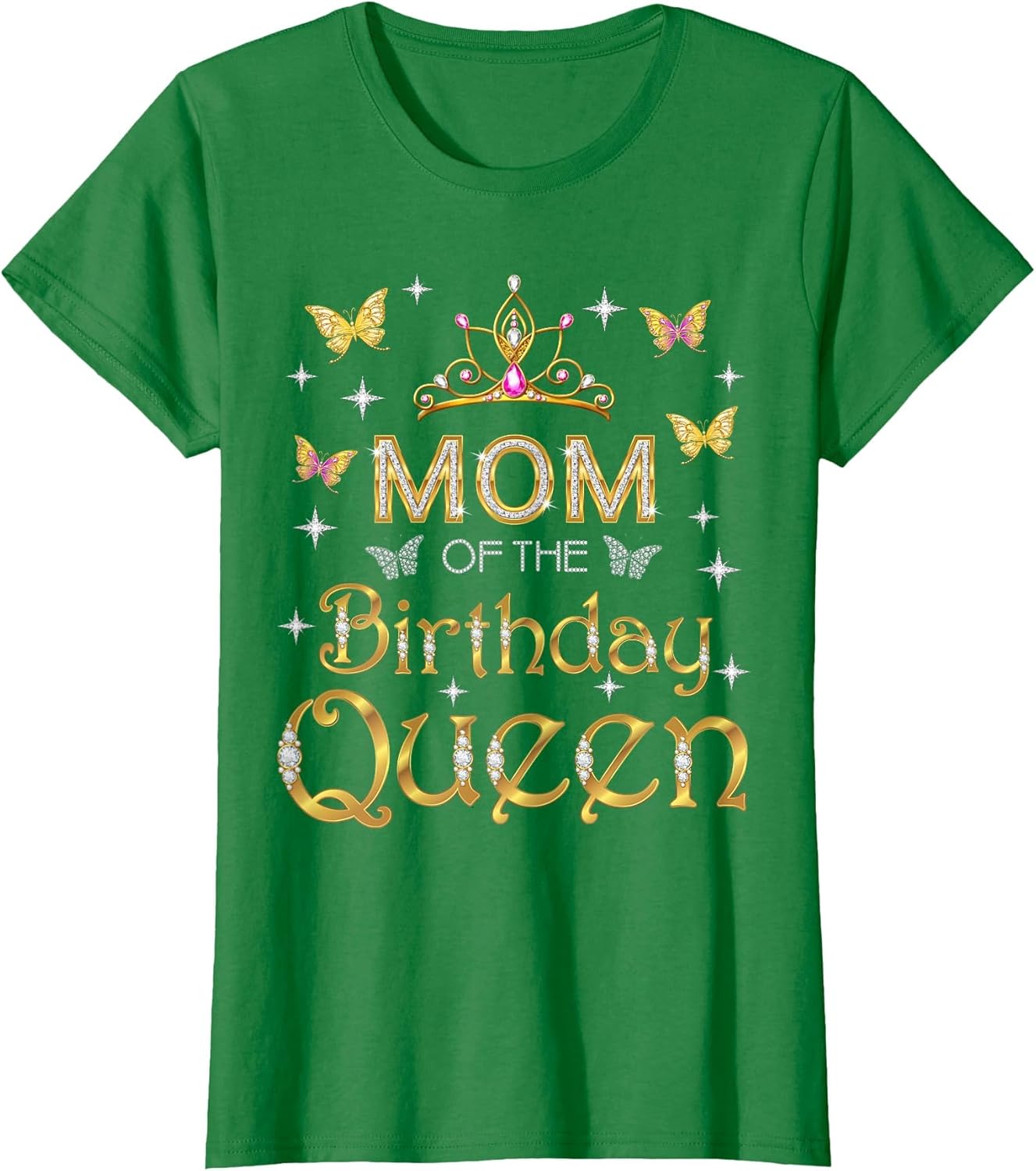 Mom of The Birthday Queen Birthday Party Family Matching