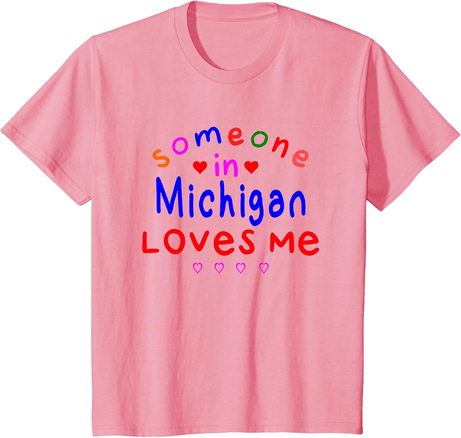 Someone in Michigan Loves Me Kids Boys Girls