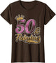 50 Years Old & Fabulous 50th Birthday Crown Design