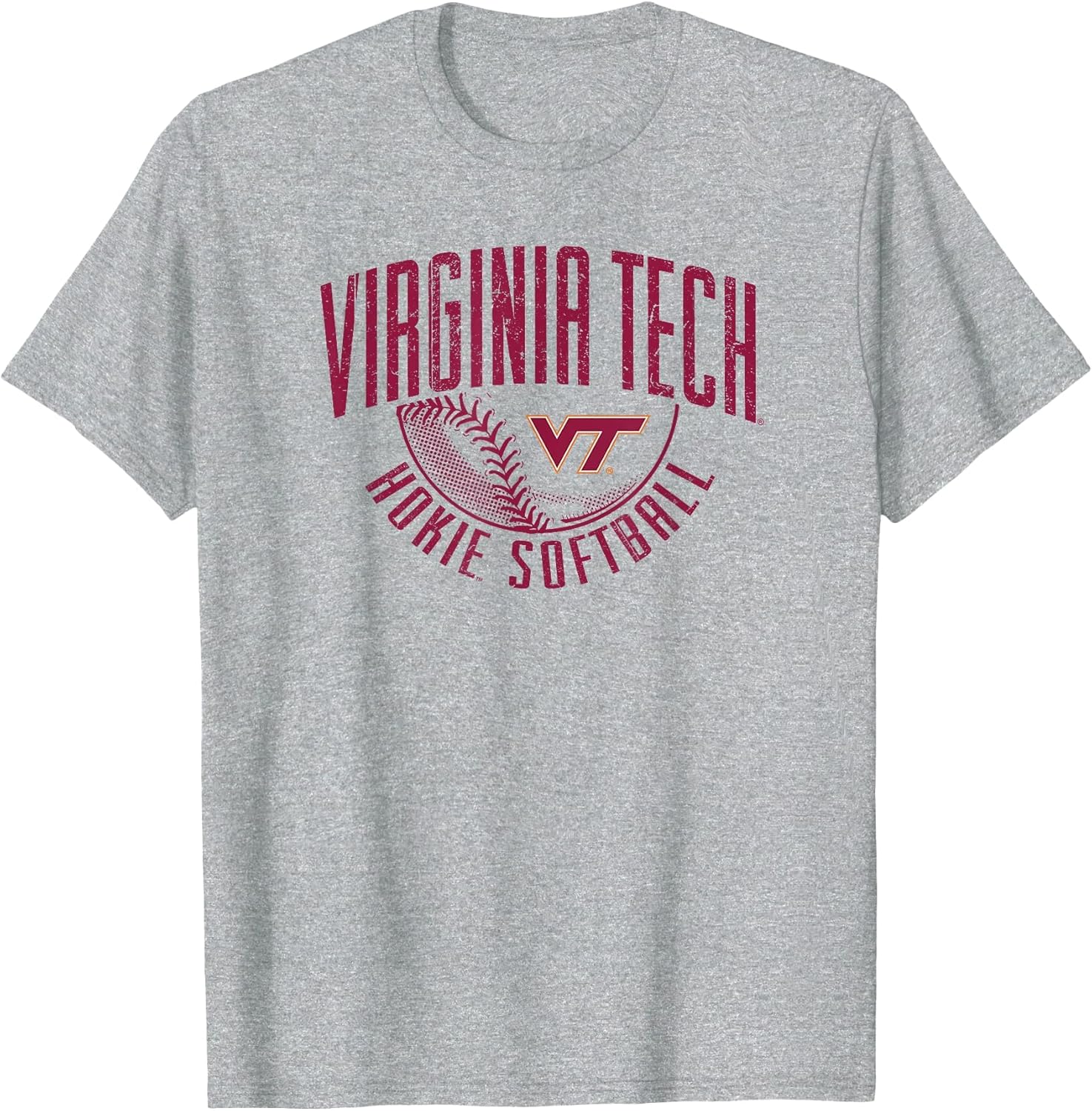 Virginia Tech Hokies Softball Vintage Run