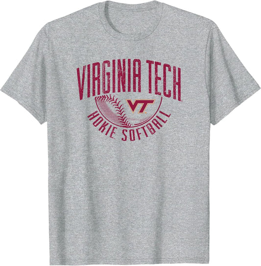 Virginia Tech Hokies Softball Vintage Run
