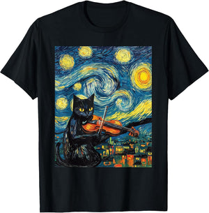 Funny Violin Viola Cat