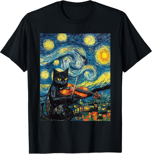 Funny Violin Viola Cat