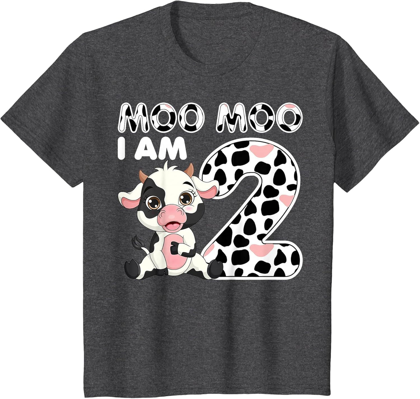 Cow Moo Moo I'm Two - 2 Years Old Cow Lover 2nd Birthday
