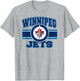 Winnipeg Jets Stripe Gray Officially Licensed