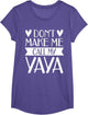 Don’t Make Me Call My Yaya Funny Mothers Day Shirt Grandkids