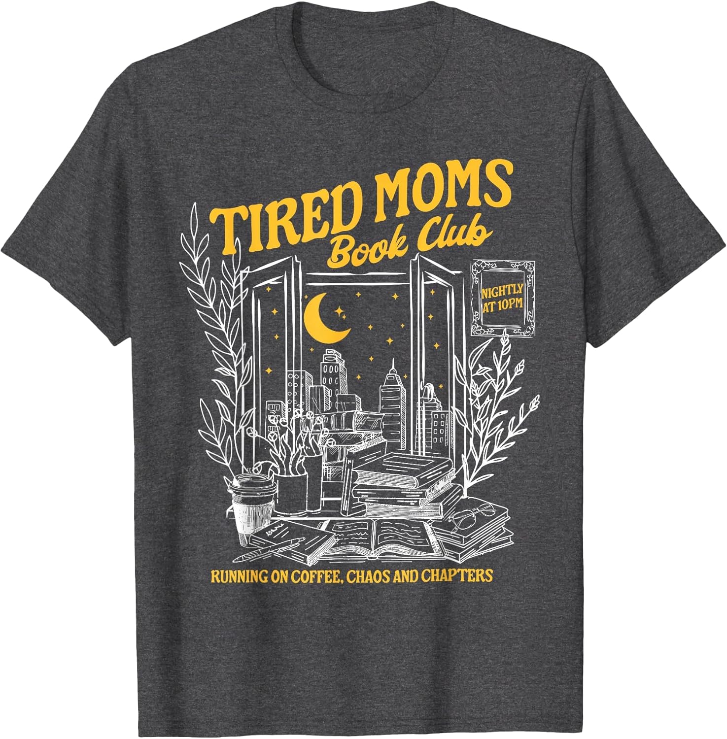 Retro Tired Moms Book Club Bookish Booktrovert Mother's Day