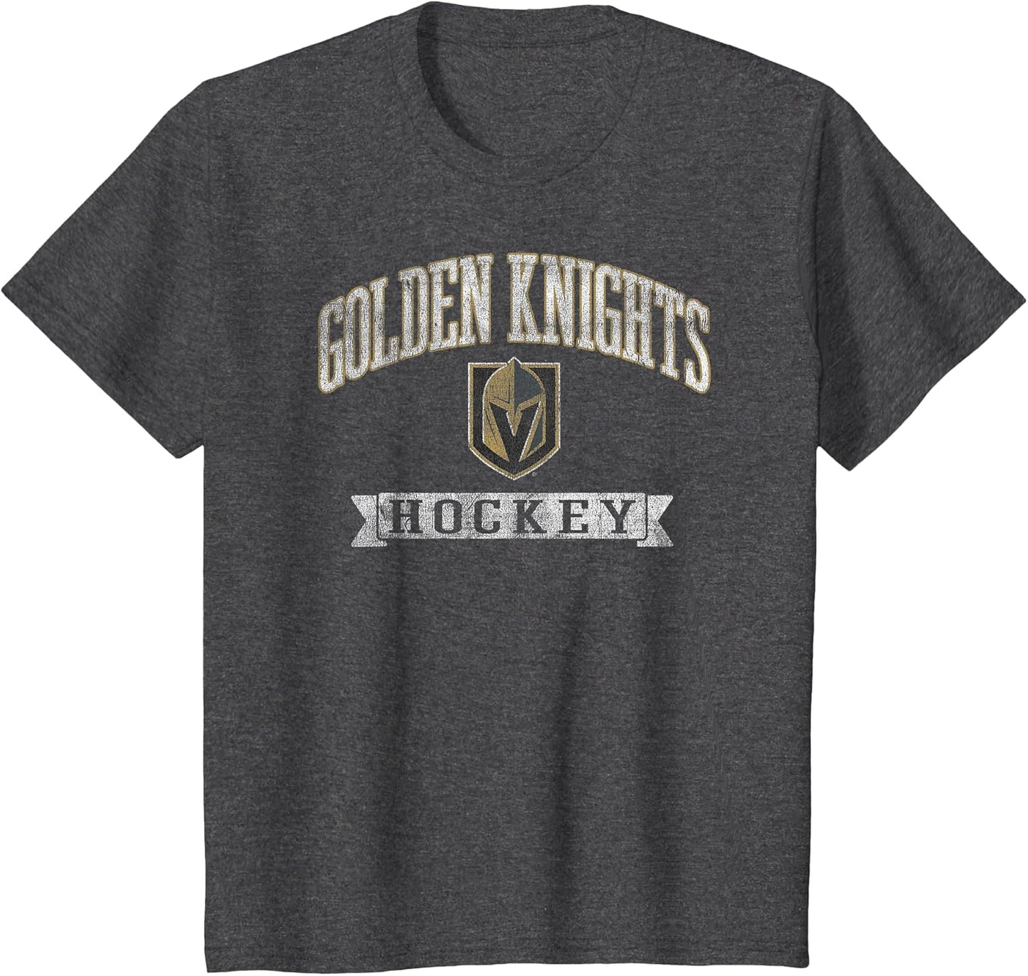 Vegas Golden Knights Vintage Hockey Dark Heather Licensed