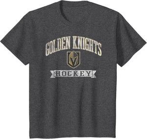 Vegas Golden Knights Vintage Hockey Dark Heather Licensed