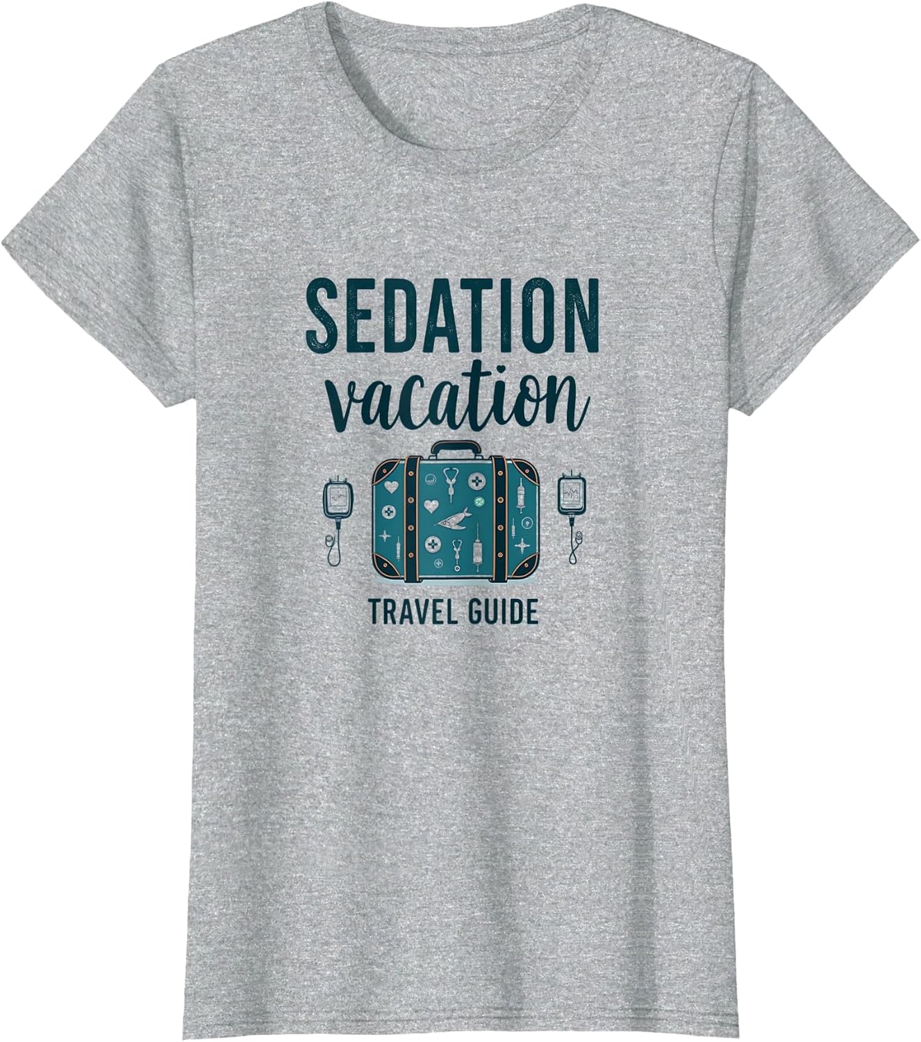 Sedation Vacation Mode Travel Guide ICU Nurse Design