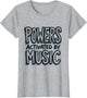 Powers Activated By Music Superhero Design