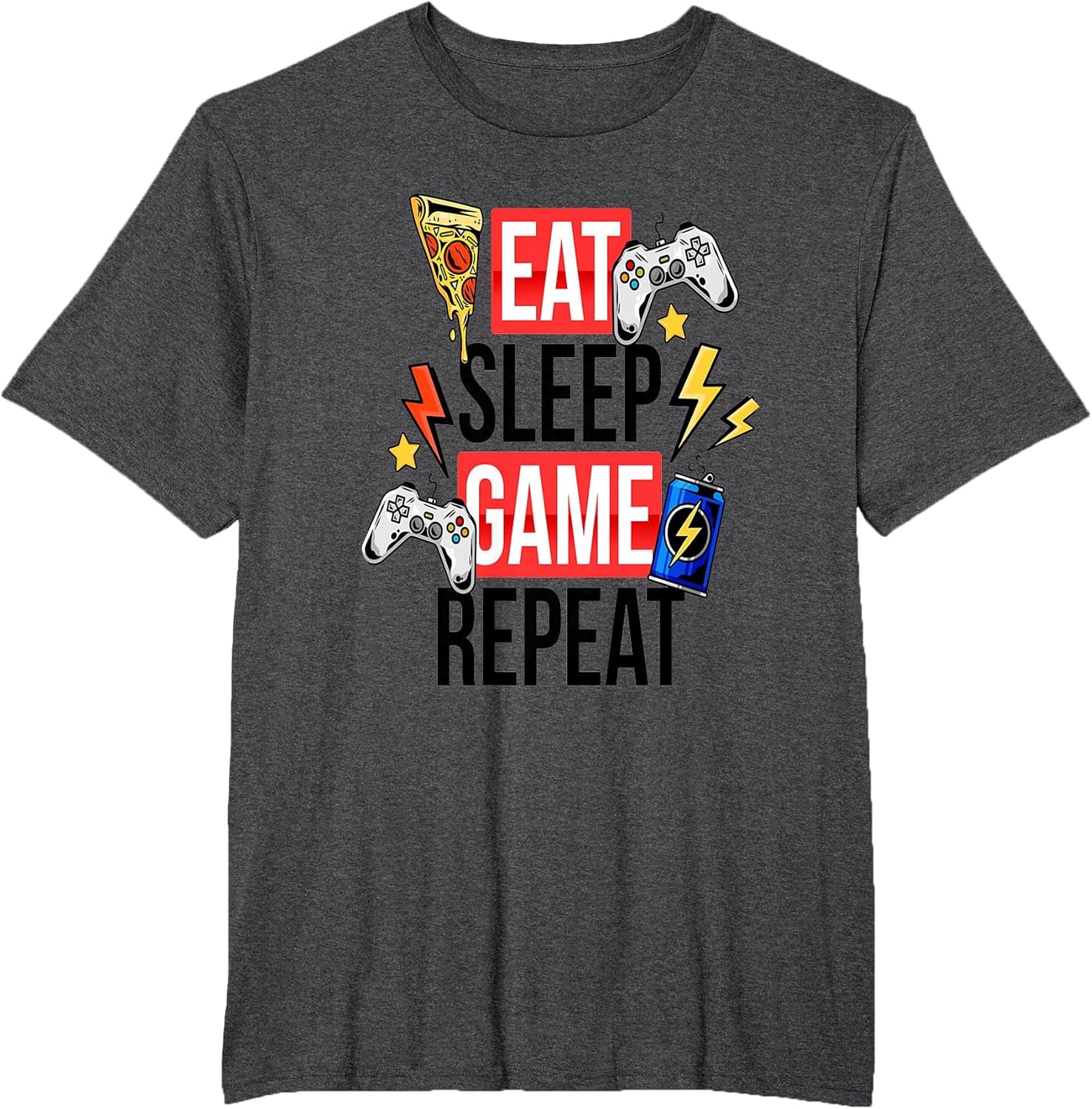 Funny Eat Sleep Game Repeat for Video Games Lovers