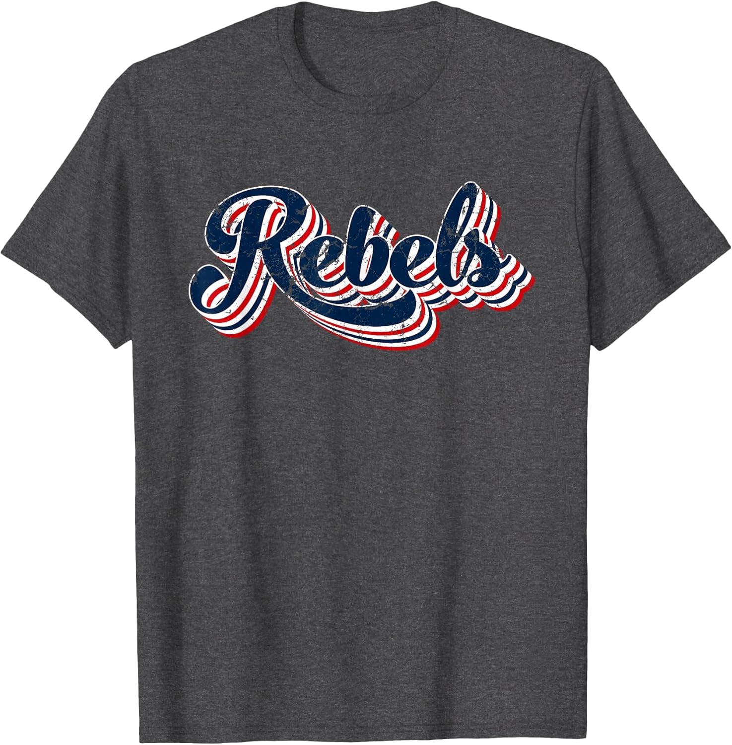 Rebels Patriotic USA America Proud 4th of July Retro Graphic