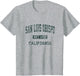 San Luis Obispo California CA Vintage Athletic Sports Design