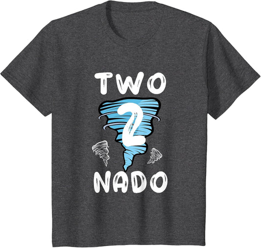 Two Nado Tornado 2nd Bday Two 2nado Boy Girl Toddler
