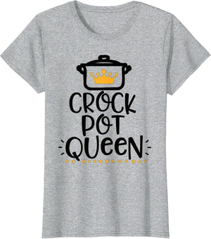 Funny Crockpot Queen Apparel for Crockpot Lovers
