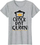 Funny Crockpot Queen Apparel for Crockpot Lovers