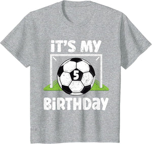 5 Years Old Soccer 5th Birthday Player Kids B-Day Party