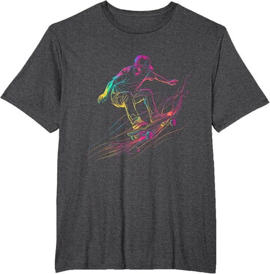 Skateboard Skateboarding Skater Boy Retro