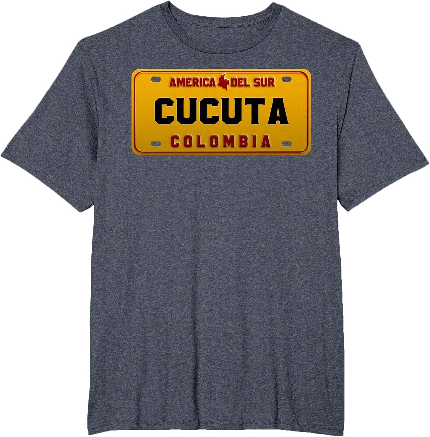 Deportivo Cucuta License Plate Colombian Map