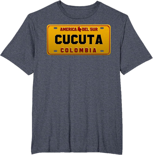 Deportivo Cucuta License Plate Colombian Map