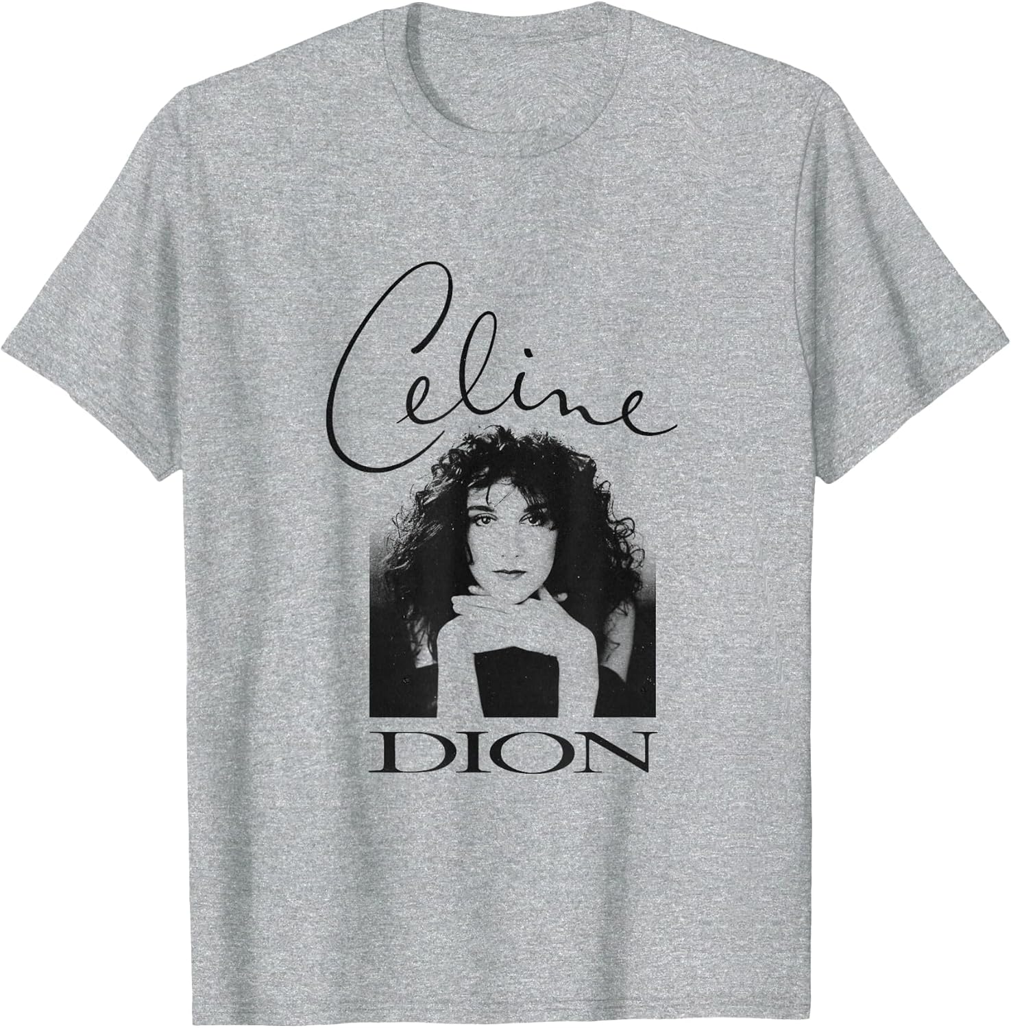 Official Celine Dion Black and White Photo