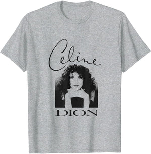 Official Celine Dion Black and White Photo