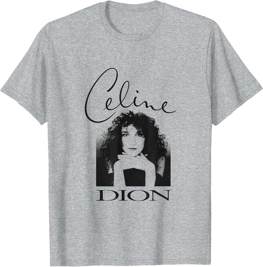 Official Celine Dion Black and White Photo
