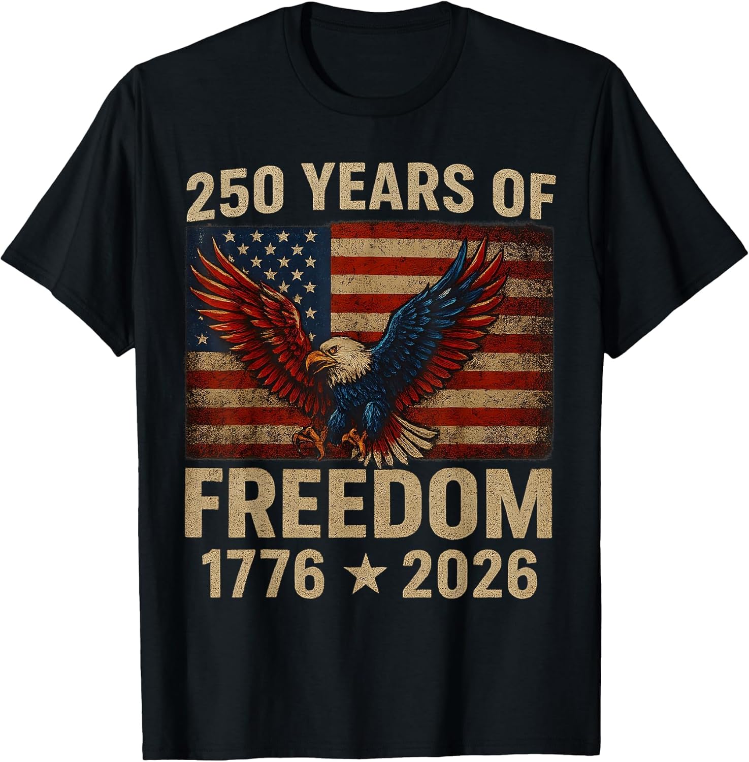 250 Years American Flag Anniversary USA 250th Birthday