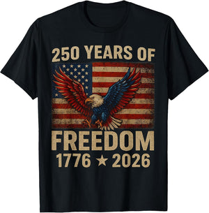 250 Years American Flag Anniversary USA 250th Birthday